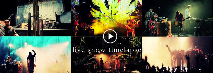 timelapse video of entire j&oacute;nsi show. video by henry jun wah lee & kim reid
